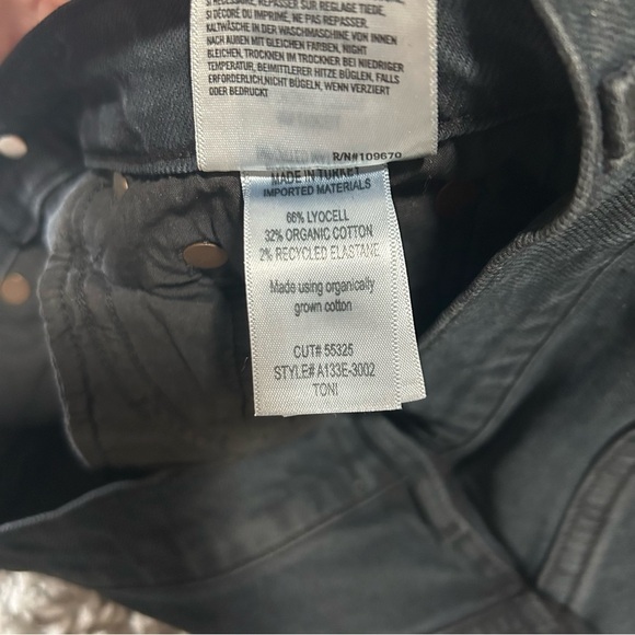 Agolde Toni Mid Rise Slim Leg Jeans in Montage sz 24 - Picture 4 of 5